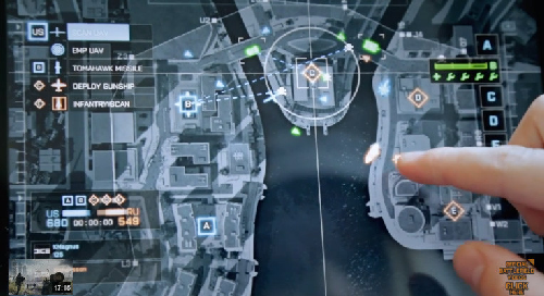 The Battlefield 4 Commander has a complete view of the battlefield